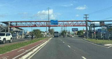 Avenida Tancredo Neves será parcialmente interditada devido à obra na passarela do Detran/SE