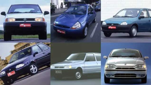 Buscas por carros de 1996 disparam: Gol, Corsa e Uno na frente