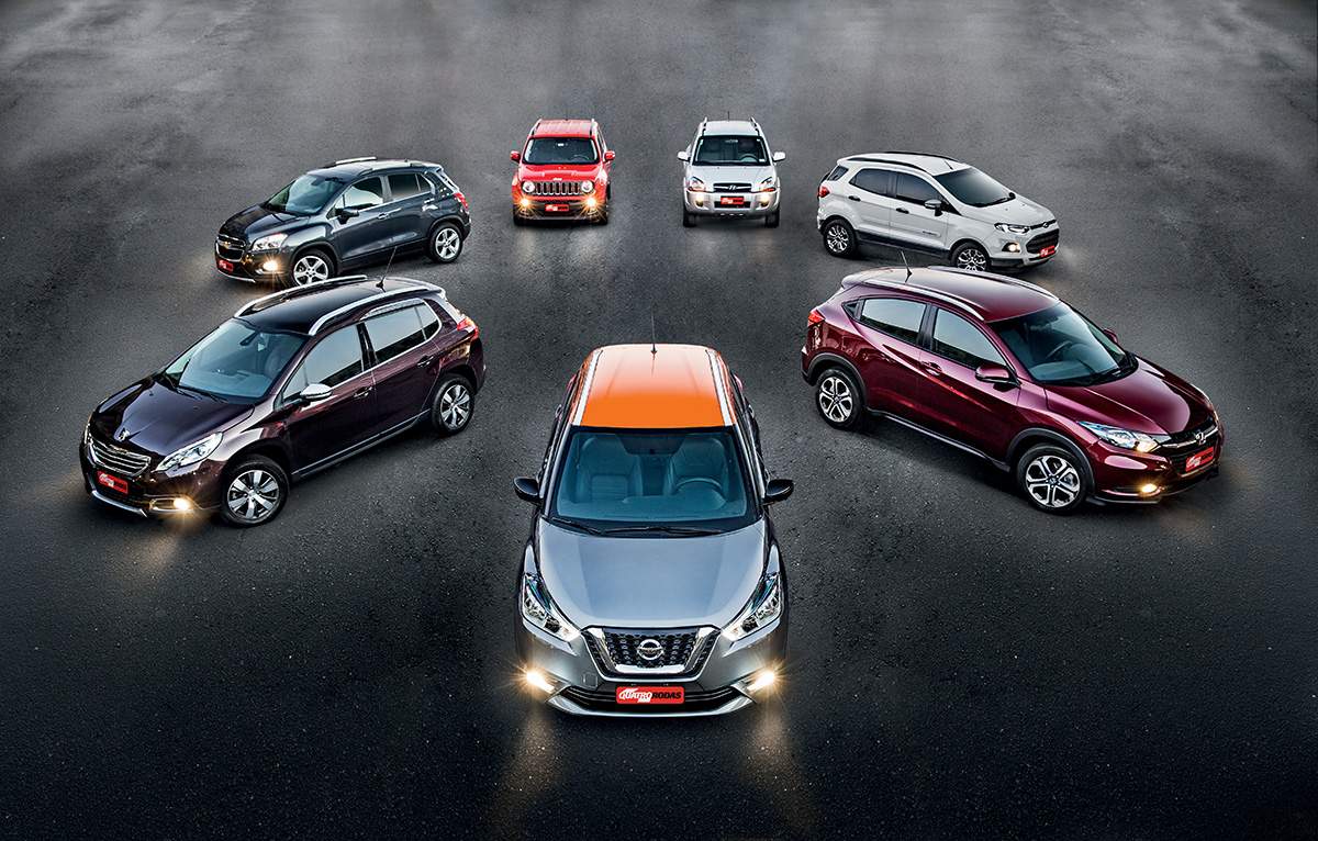 Descubra quanto valem hoje os 6 SUVs que desafiaram o Nissan Kicks