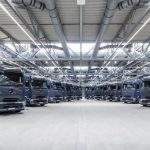 Mercedes entrega 27 caminhões elétricos eActros 600 à Amazon na Alemanha