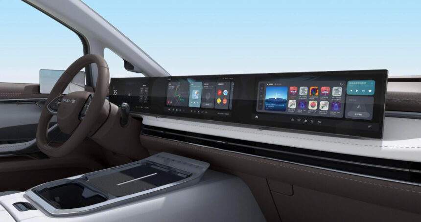 Nova Amarok é vista com painel de três telas e visor para o passageiro